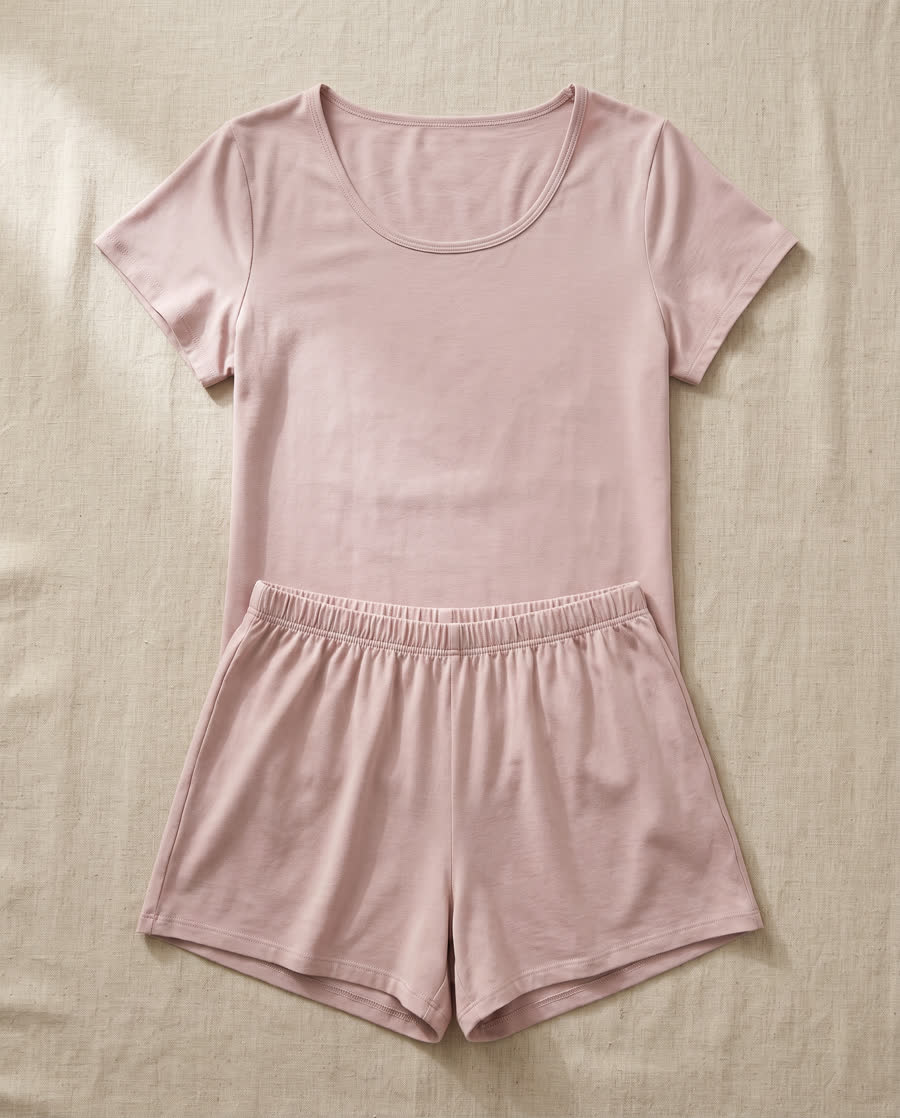 Floral tied cami and shorts pyjama set